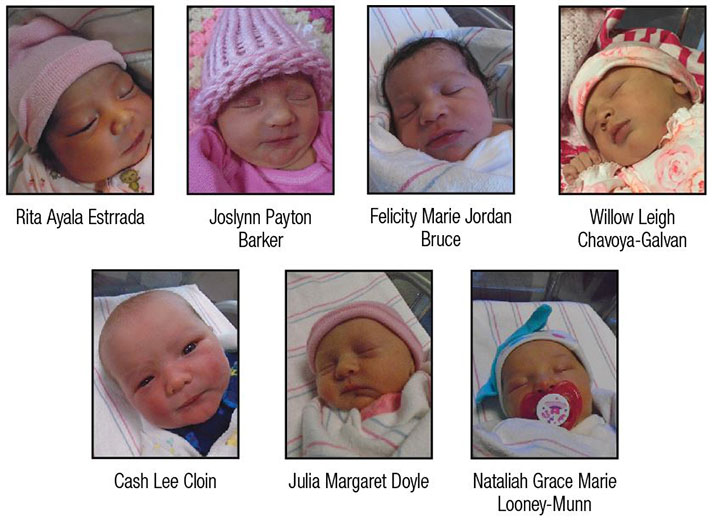 Birth Announcements (part I) Feb. 5, 2017 The Daily Courier