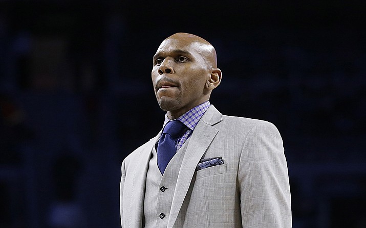 Jerry Stackhouse of Raptors 905 will be a coach in next Saturday’s NBA Development League All-Star Game in New Orleans. Coby Karl of the Los Angeles D-Fenders will join him. (Carolos Osorio/Associated Press, File)