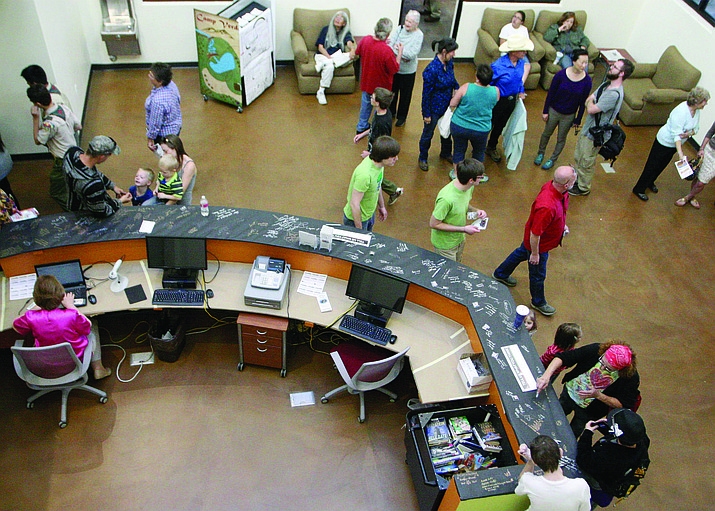 Nov. 5, 2016, the Camp Verde Community Library moved operations to a brand new 17,000 square foot building.  (VVN/File Photo)