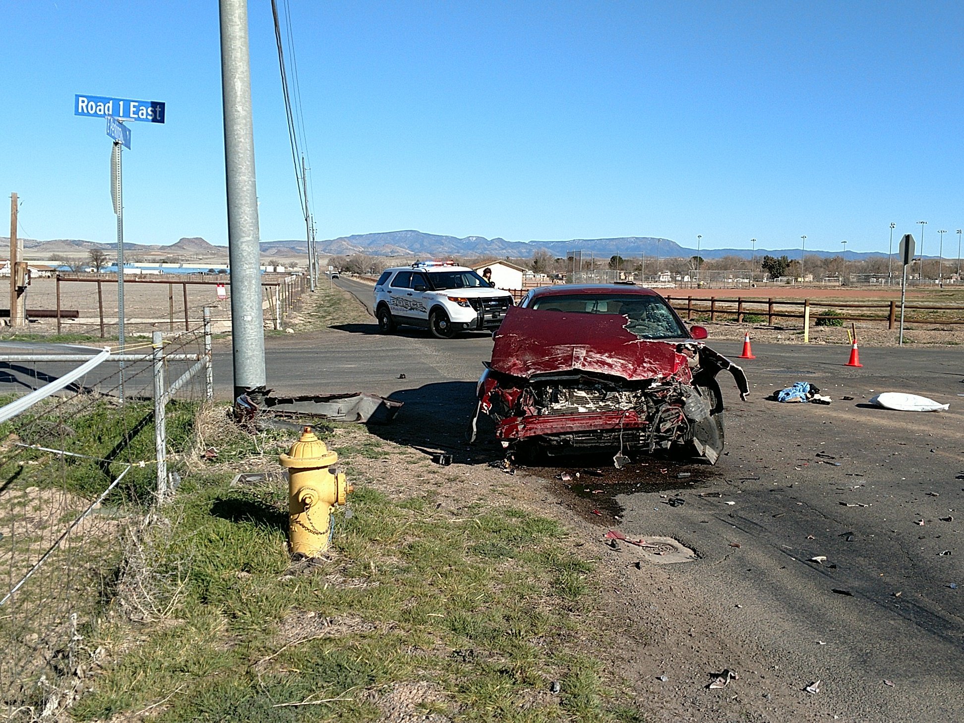 Two injured in Chino Valley crash The Daily Courier Prescott, AZ