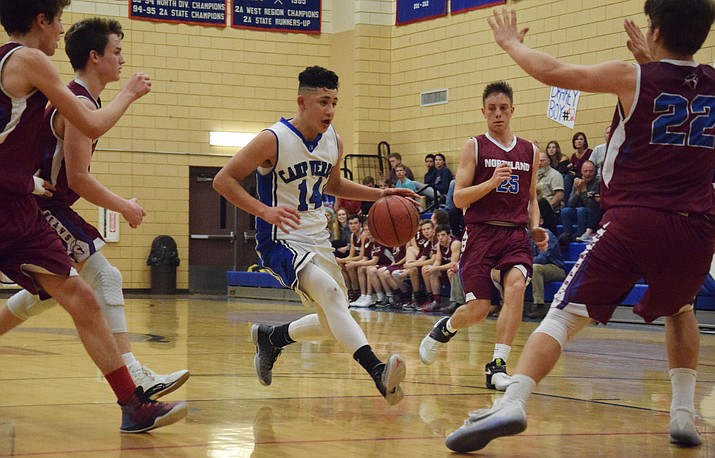 Camp Verde freshman Abelardo Gonzalez was All-Central Region. (VVN/James Kelley)