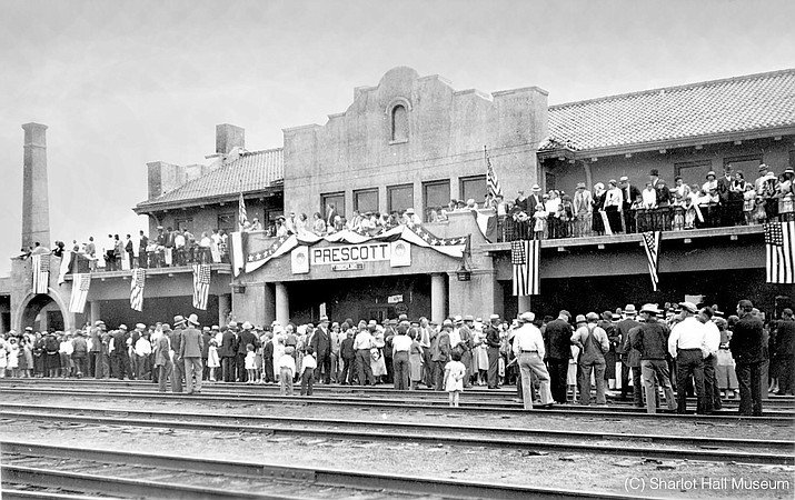 Greeting the arrival of the train was a favorite pastime in Prescott History. Santa Fe stopped train service to the city in the 1980s, offering to sell the line to the City of Prescott.