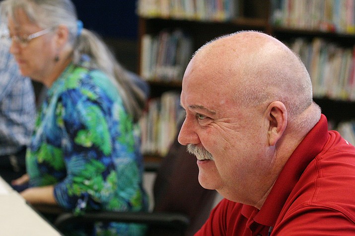 The contract of Camp Verde Unified School District Superintendent Dr. Dennis Goodwin is up for discussion in executive session during the district governing board’s Tuesday meeting. (Photo by Bill Helm)