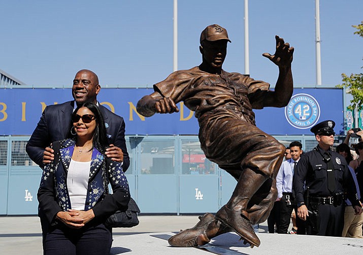 Dodgers Season in full swing & Jackie Robinson statue unveiling tomorrow! -  ALONG COMES MARY