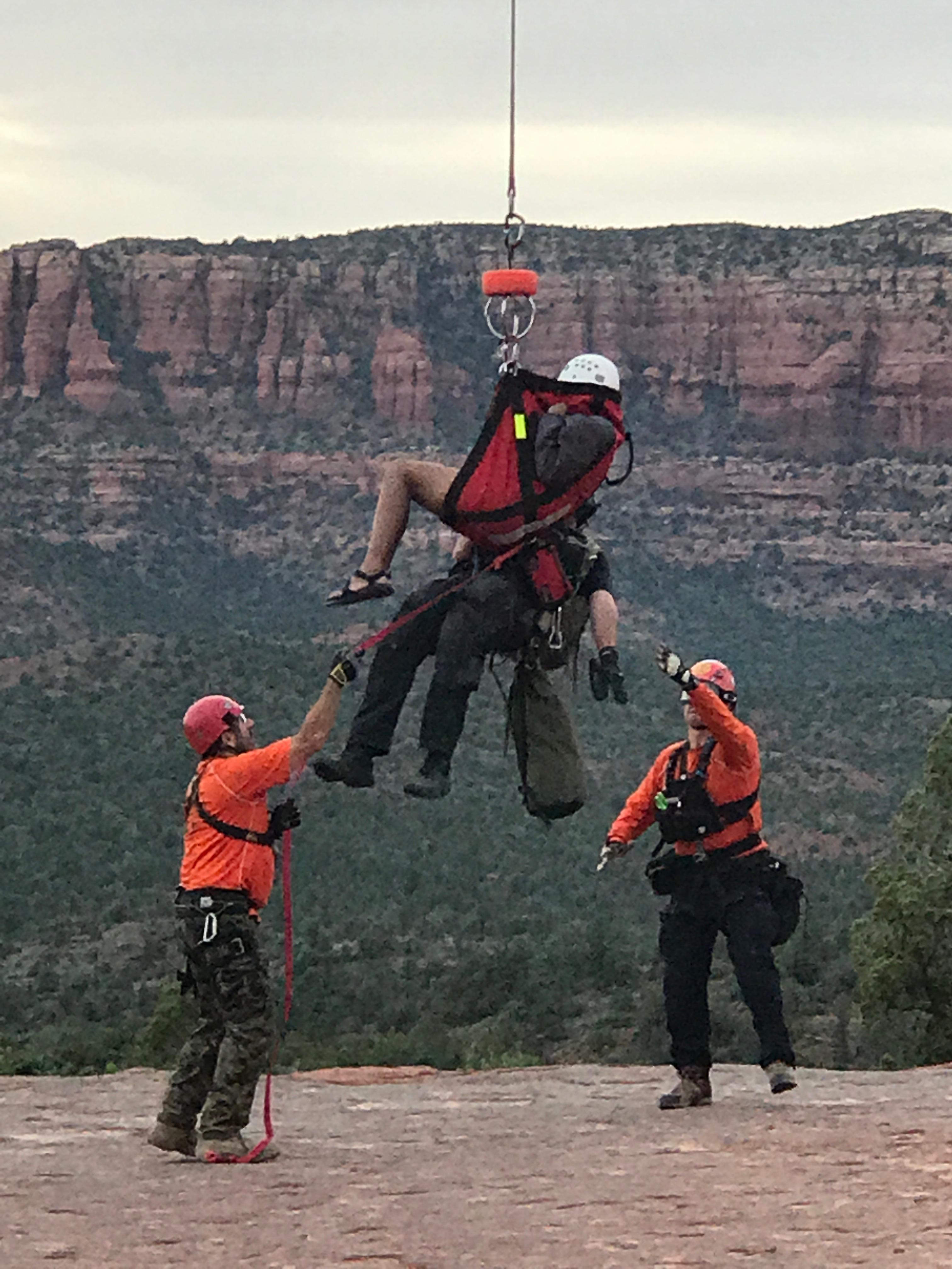 Lost hiker rescued by DPS helicopter The Daily Courier Prescott, AZ