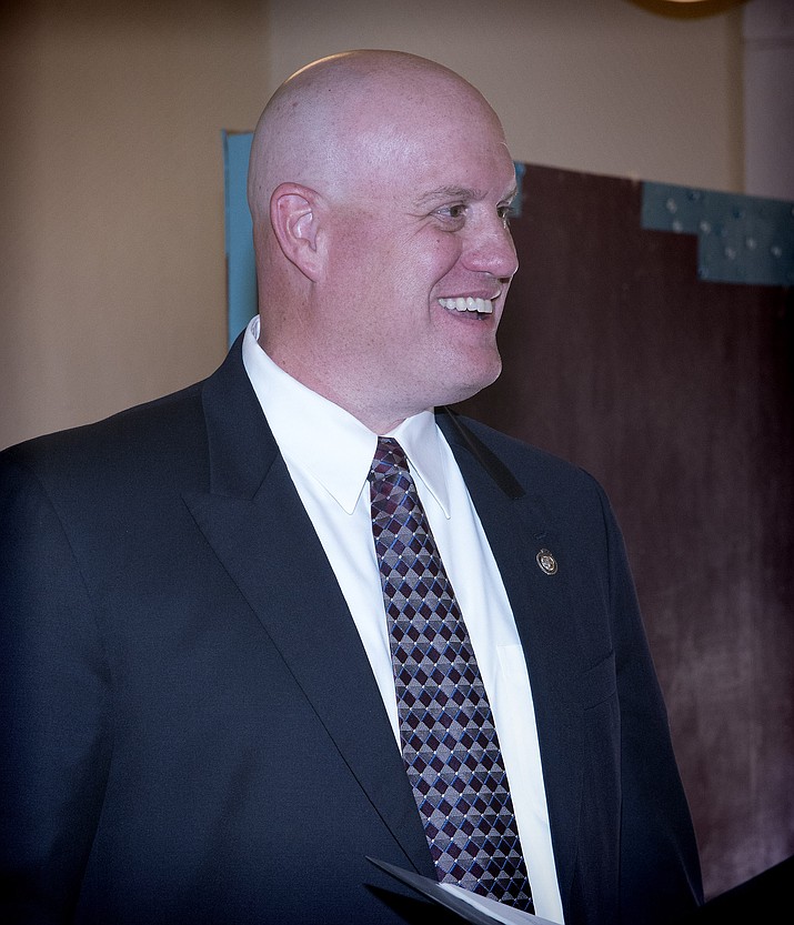 The Winslow City Council hired Daniel Brown as its police chief. Todd Roth/NHO 
