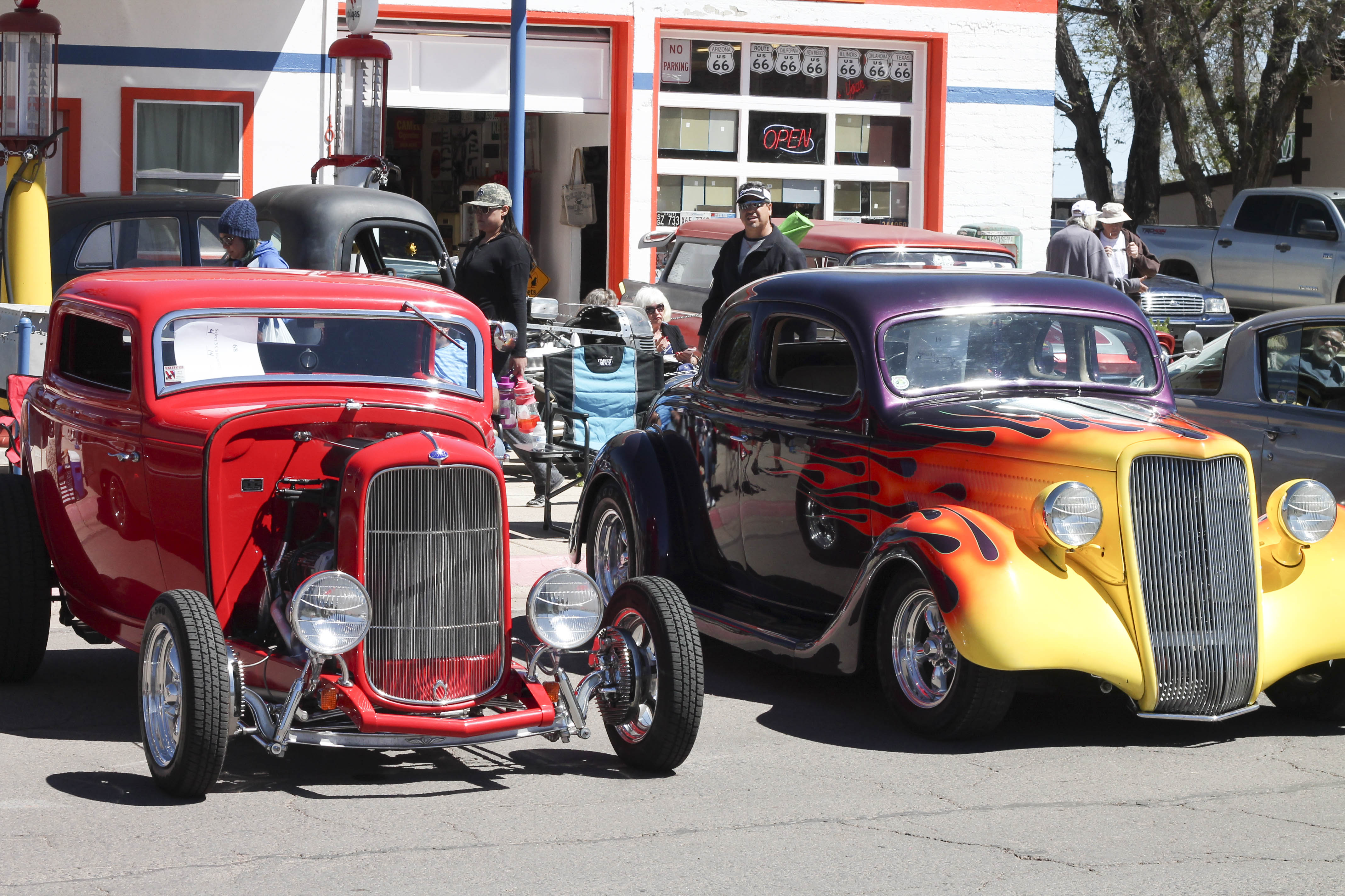 Historical Route 66 Car Show rumbles into Williams (photo gallery ...