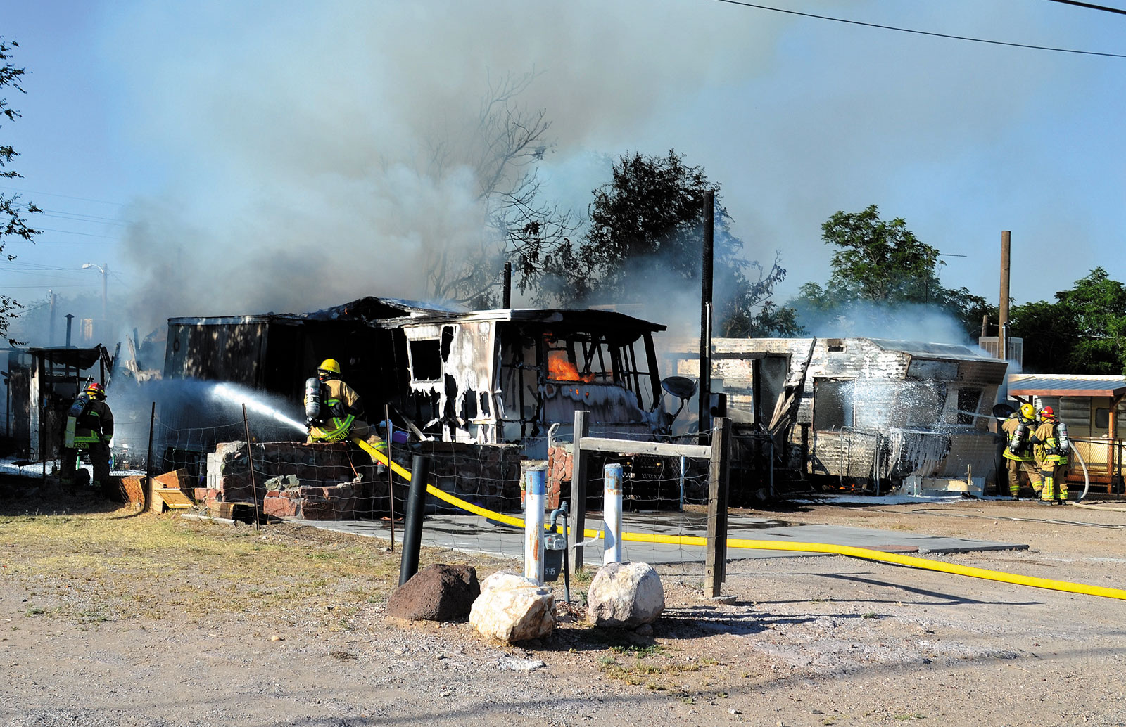 Fire destroys two mobile homes in Kingman Kingman Daily Miner