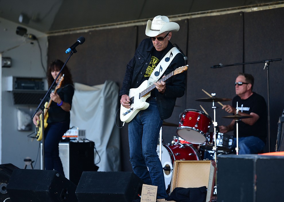 The Faultline opens the live music at the inaugural Arizona Craft Distillers Guild Festival and Balloon Glow Friday, June 9 on the football field at Prescott Mile High Middle School.  (Les Stukenberg/Courier)