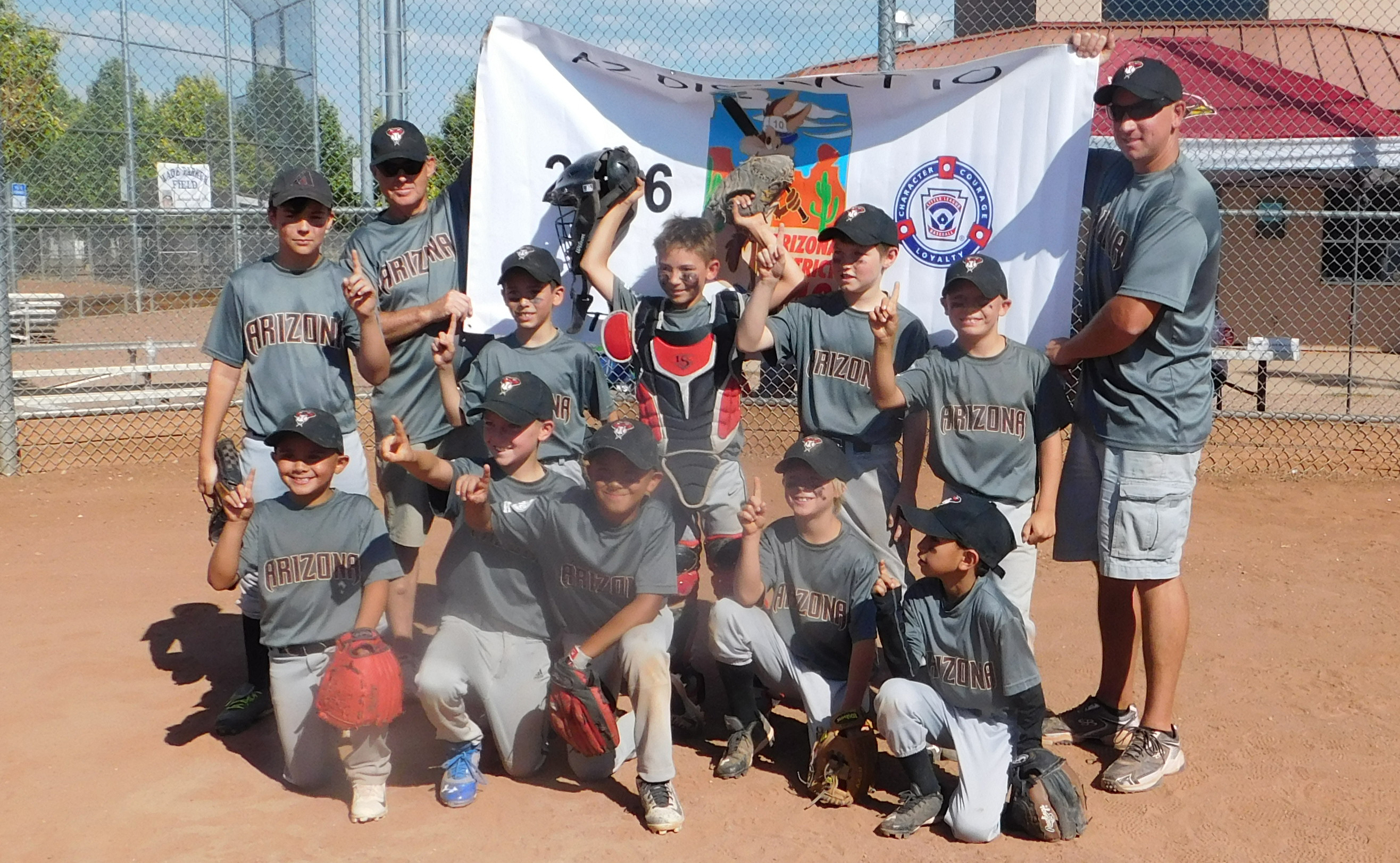 Cardinals champions in the Hooksett Little League Minors National