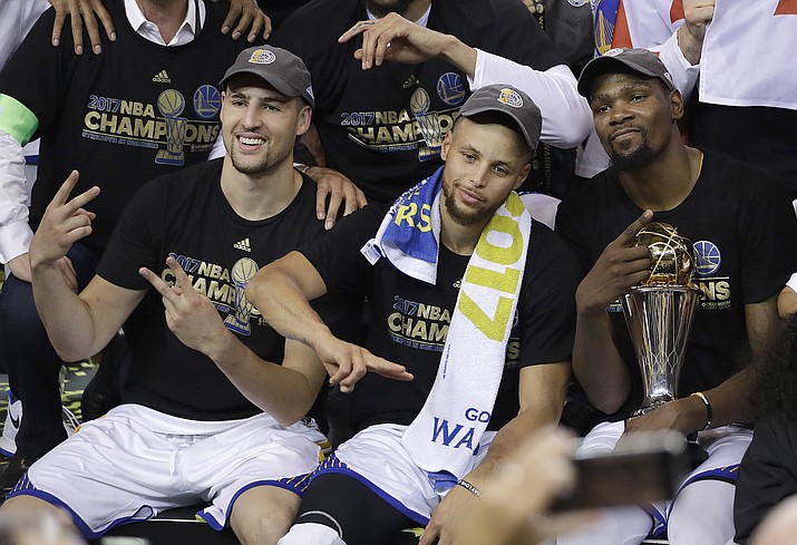 NBA Finals: Kevin Durant, Stephen Curry lead Warriors to title | The ...