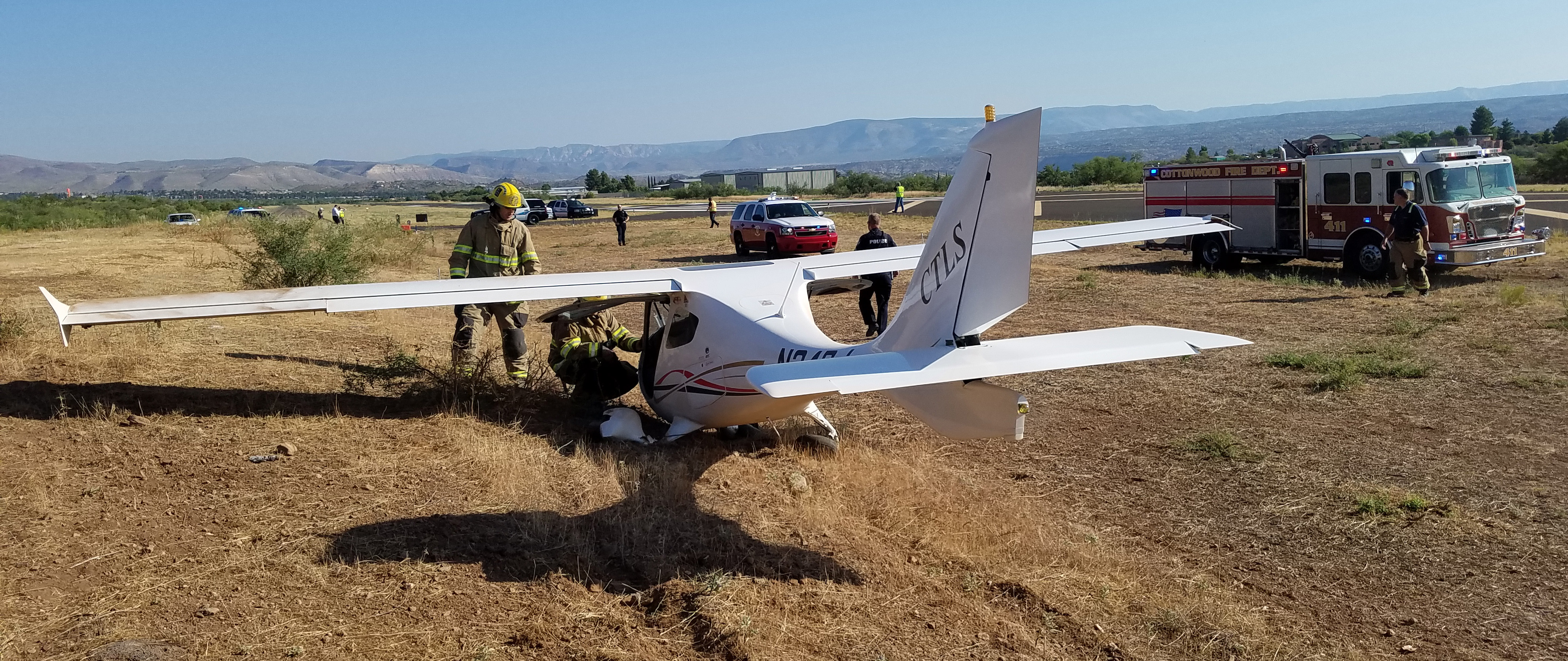 No injuries in crash landing at Cottonwood Airport The Verde