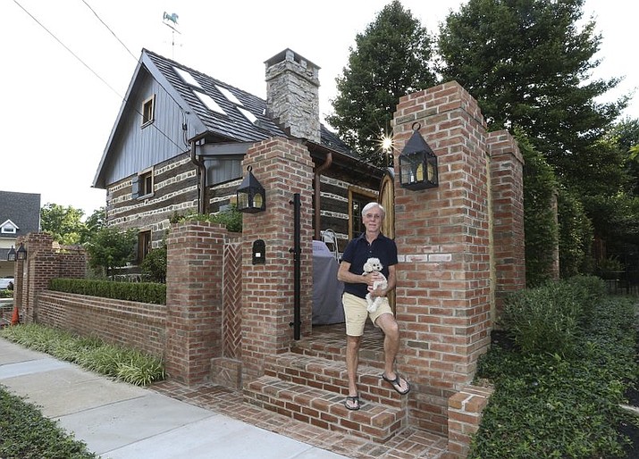 Man Finds Out Small House Is Actually 300 Year Old Log Cabin The