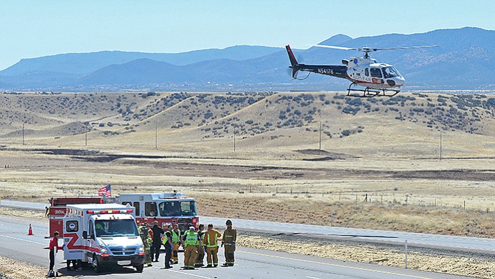 There were more crashes in Yavapai County in 2016 than in previous years, but the number of fatal collisions was down significantly from 2015. There were 42 fatal collisions in the county in 2015, but only 34 in 2016. (File Photo/Courier)

