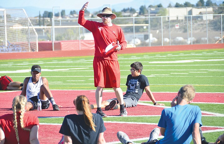 Yancey DeVore was named Mingus Union’s newest athletic director. The former Marauder track and field, football and baseball coach said he wants to start a leadership club for student athletes this fall. (VVN File Photo)