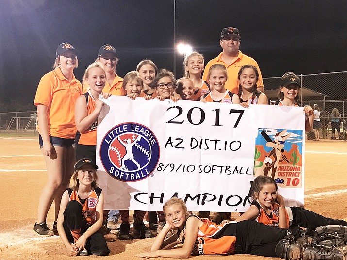 During the first week of July, Williams 9/10 All-stars won the District 10 championship. 