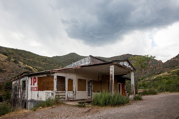 Six dilapidated buildings stand on their last leg in Jerome, five of which have been deemed by the town zoning administration to have a failing structure. The buildings are currently unoccupied and uninhabitable.
