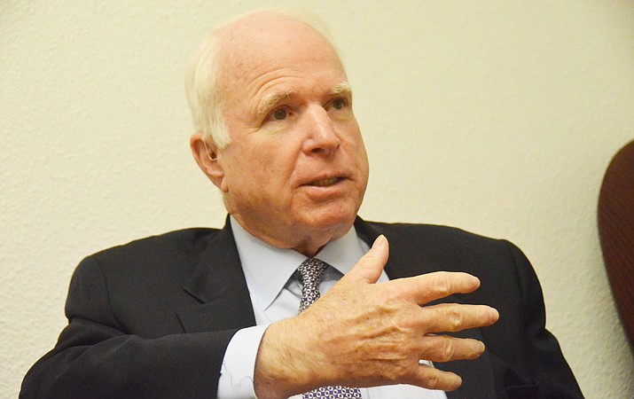 Sen. John McCain (VVN/Vyto Starinskas)