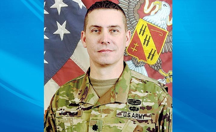 Lt. Col. Troy Bucher, a 1989 graduate of Camp Verde High School, has served for 28 years in the US Army, spending the first 9 of those years as an enlisted Soldier before attending Officer Candidate School in 1998. (Photo courtesy of US Army Lt. Col. Troy Bucher)