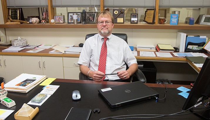Danny Brown is the new superintendent for the clarkdale-Jerome School District. VVN/Halie Chavez