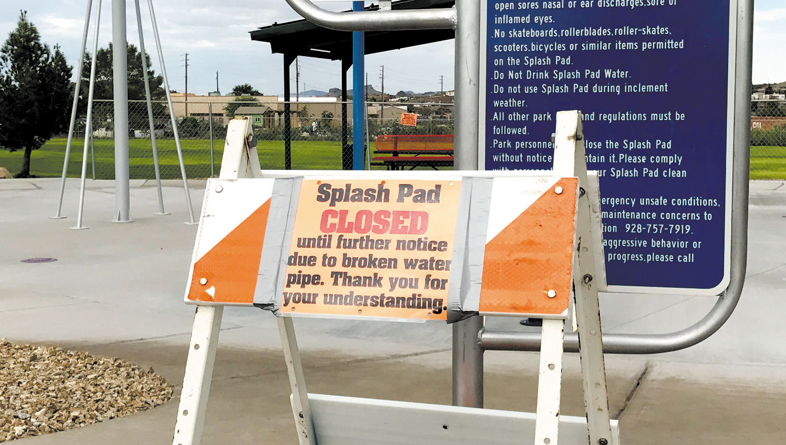 Splash Pad is temporarily closed Kingman Daily Miner Kingman, AZ