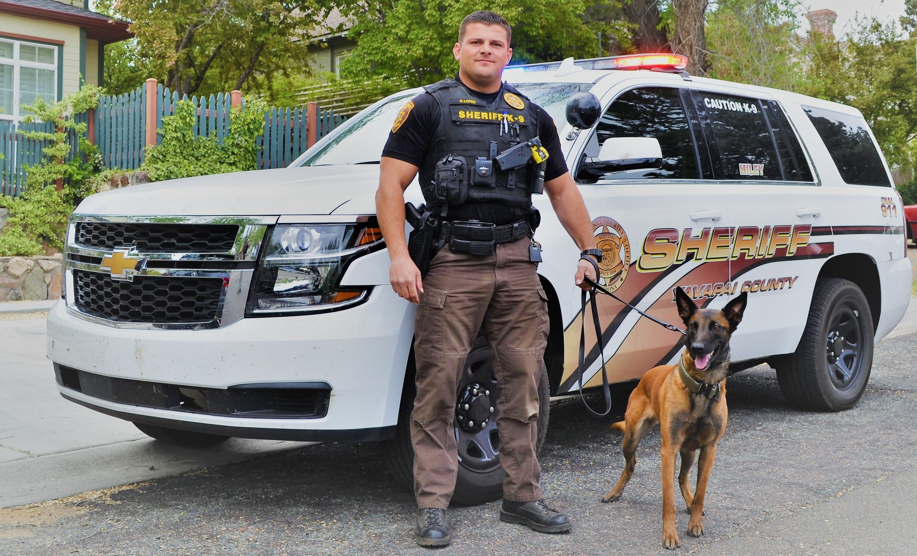 K9 Miley retires leaving a trail of drug seizures; handler promoted to