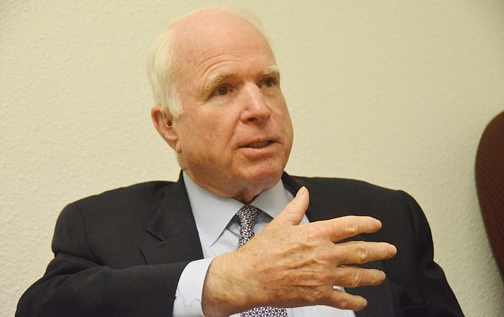 U.S. Sen. John McCain (VVN’/Vyto Starinskas)