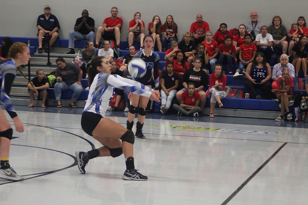Kingman Academy volleyball vs. River Valley - August 29 ...
