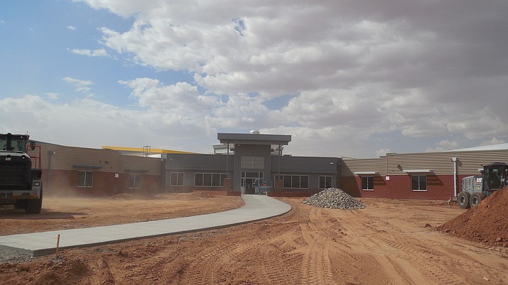 A new fully digital school in Tuba City is scheduled to be completed by December. Submitted photo 