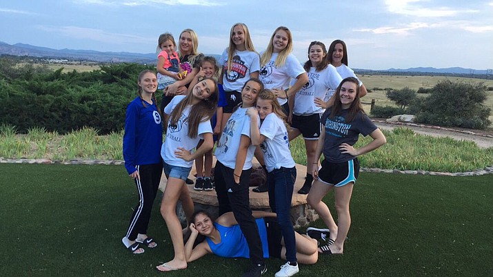 Camp Verde volleyball took fourth last week at the 7th Annual Spartan Classic in Ash Fork. The Cowboys went winless in pool play but beat Joseph City, the top team from the other pool. (Photo courtesy Britney Armstrong)





