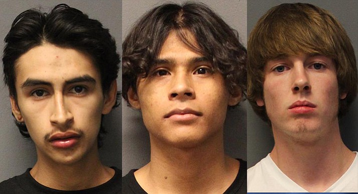 From left, Gary Amaro, Anthony Jimenez, Tyler Sessler (Photos courtesy of YCSO)