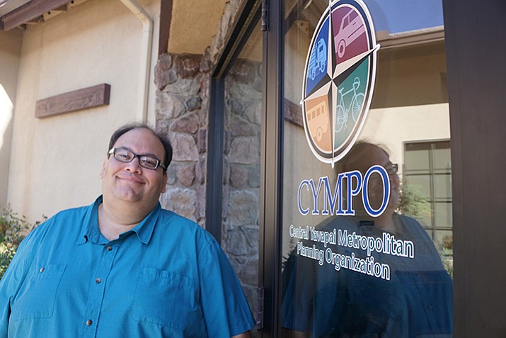 Vincent Gallegos’ career is taking him to Lake Havasu City to be director/planning manager at the Lake Havasu Metropolitan Planning Organization (MPO). (Cindy Barks/Courier)