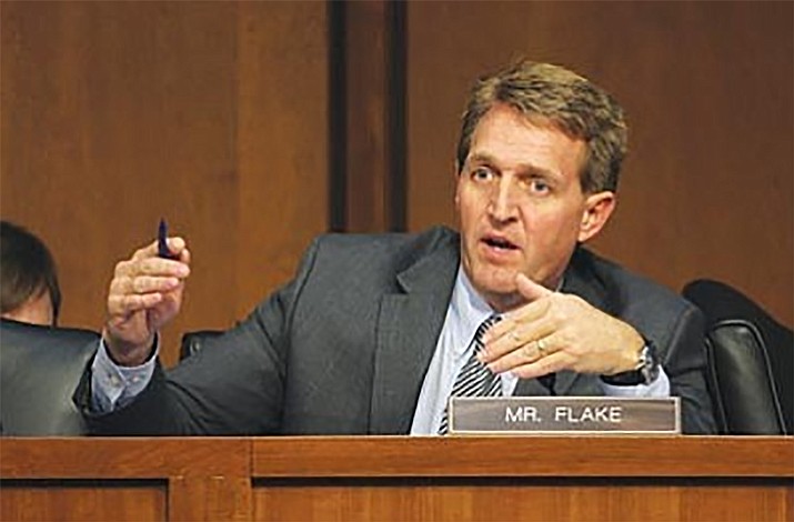 U.S. Sen. Jeff Flake, R-Arizona. (Courier file photo)