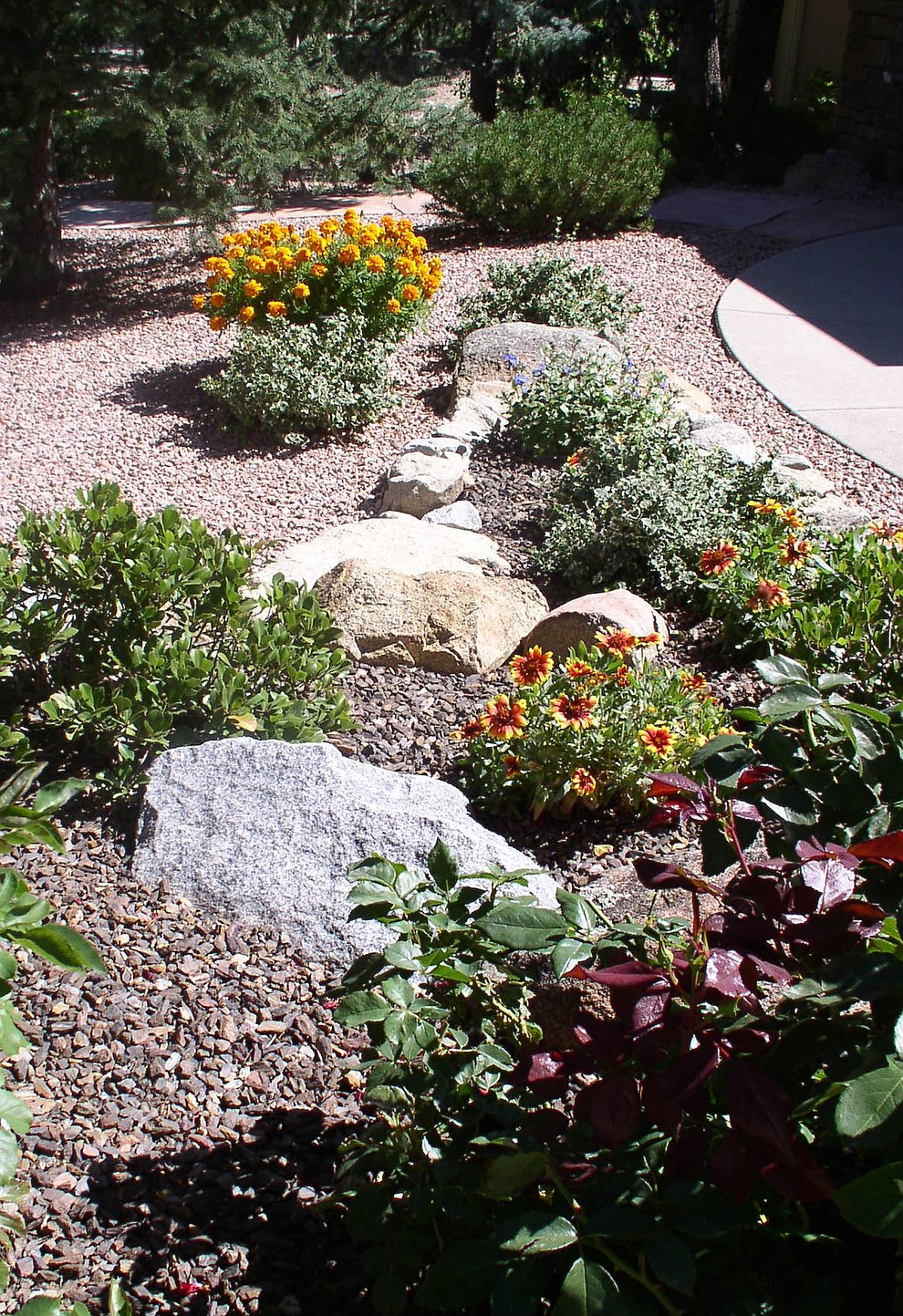 Scene from the Halls’ garden. (Alta Vista Garden Club/Courtesy)