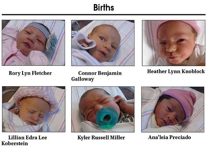 Births published in the Chino Valley Review Wednesday, Oct. 11.