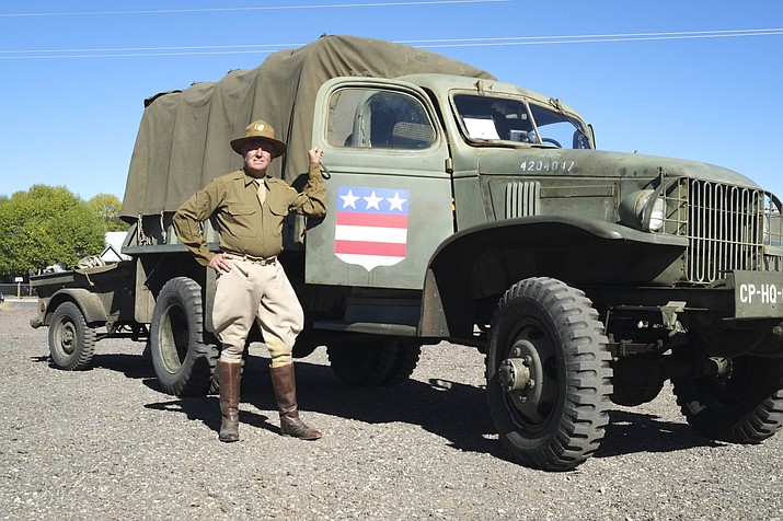 The Arizona Military Convoy arrived in Williams Oct. 6. 