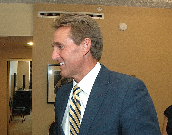Sen. Jeff Flake (Capitol Media Services 2014 file photo by Howard Fischer)