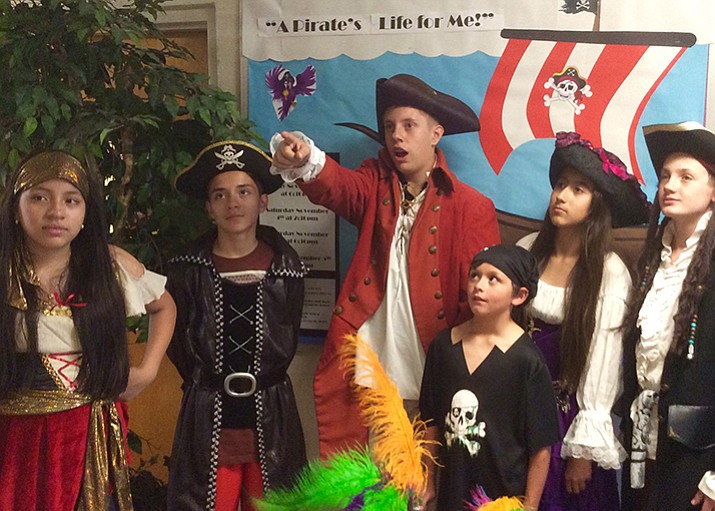 Sacred Heart Catholic School is putting on “A Pirate’s Life for Me” this weekend with one show on Friday, Nov. 3, two shows on Saturday, Nov. 4 and one final show on Sunday, Nov. 5. (Edward Morado/courtesy)