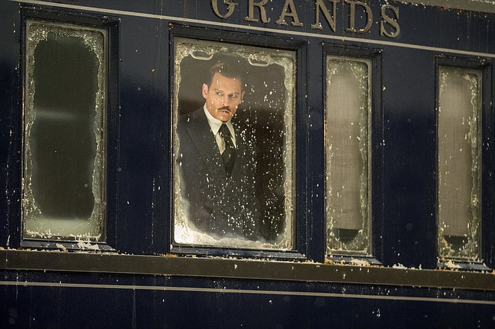 ‘Murder on the Orient Express’ stars Daisy Ridley, Johnny Depp and Michelle Pfeiffer. Twentieth Century Fox
