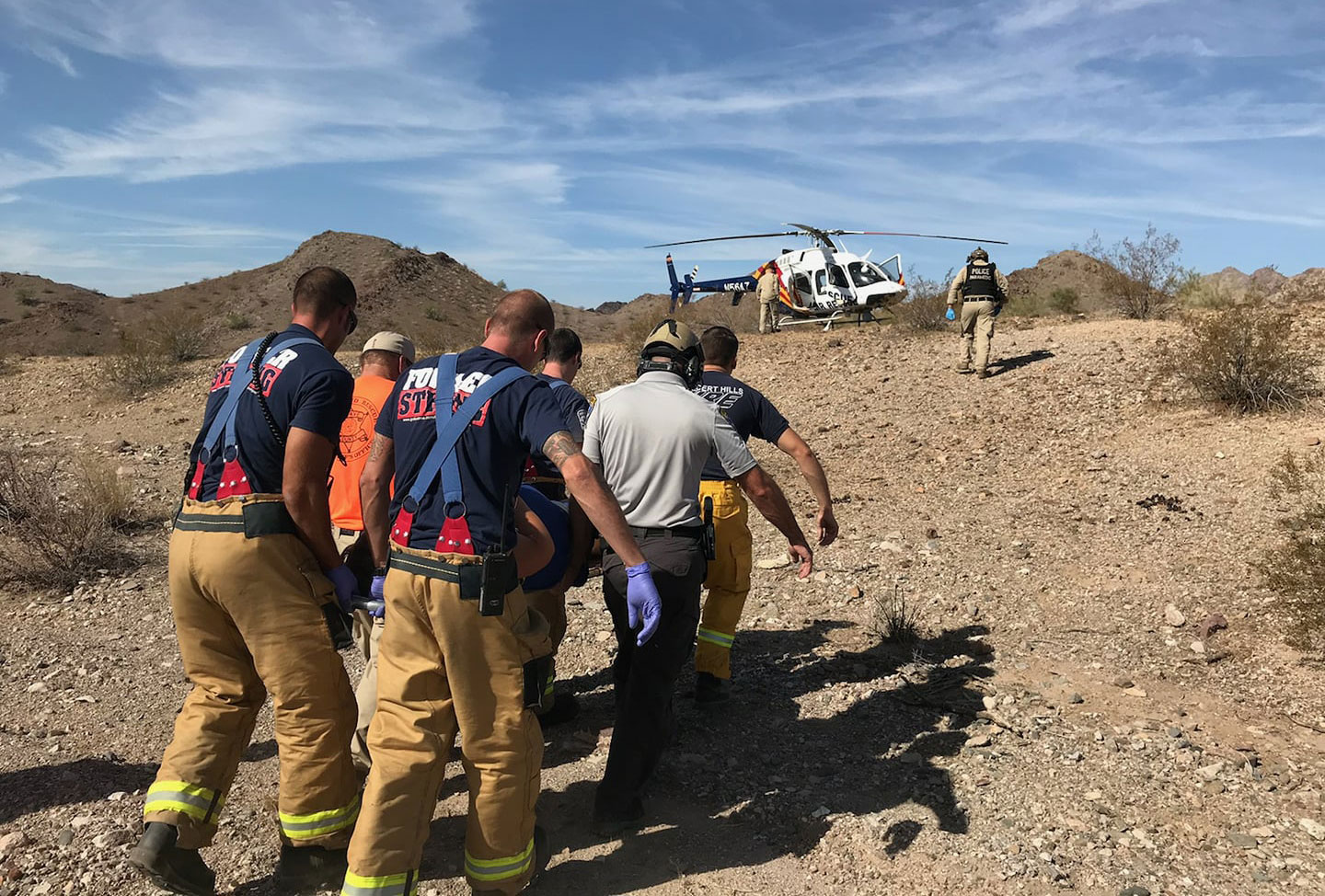 Search and Rescue: Woman transferred to Las Vegas after rollover ...