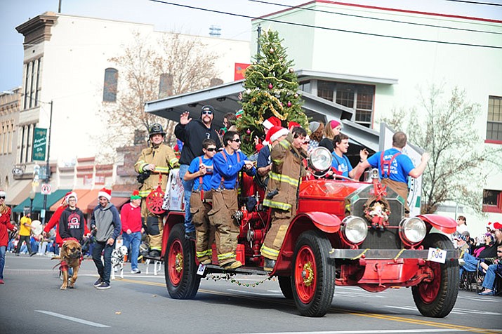 The Prescott Christmas Parade for 2017 takes place Saturday, Dec. 2, in downtown Prescott. (Les Stukenberg/Courier, file)
