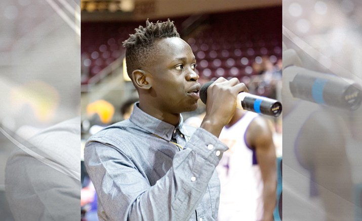 Peter Jok was the leading scorer in the Big 10 last year playing for Iowa. He has only played in one game so far this year for the Northern Arizona Suns because of an injury. (NAZ Suns)