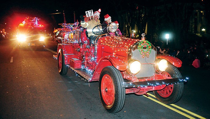 Prescott’s Holiday Light Parade will march and move through downtown Prescott Saturday, Nov. 25. (Les Stukenberg/Courier, file)