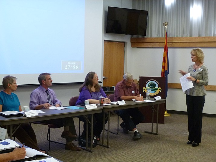 Class members of Verde Valley Leadership Class XII spent Friday, Oct. 20, engaging in insightful presentations and concluded the day with a thought-provoking panel discussion on regional sustainability. (Courtesy Photo)