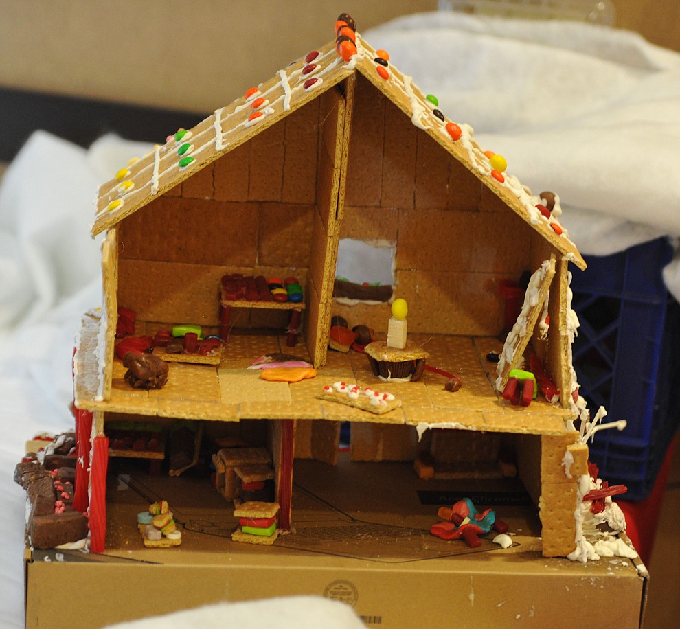 Over 70 entries in the Annual Gingerbread Holiday display at the Prescott Resort that is free and open to the public through the new year. (Les Stukenberg/Courier)