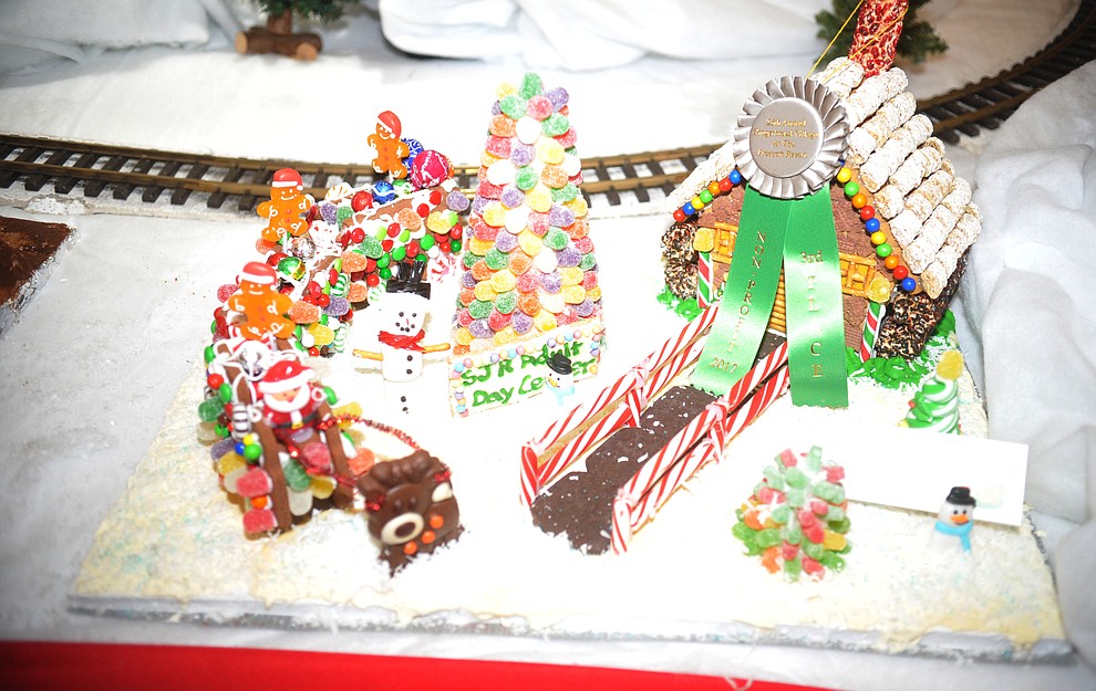 Over 70 entries in the Annual Gingerbread Holiday display at the Prescott Resort that is free and open to the public through the new year. (Les Stukenberg/Courier)