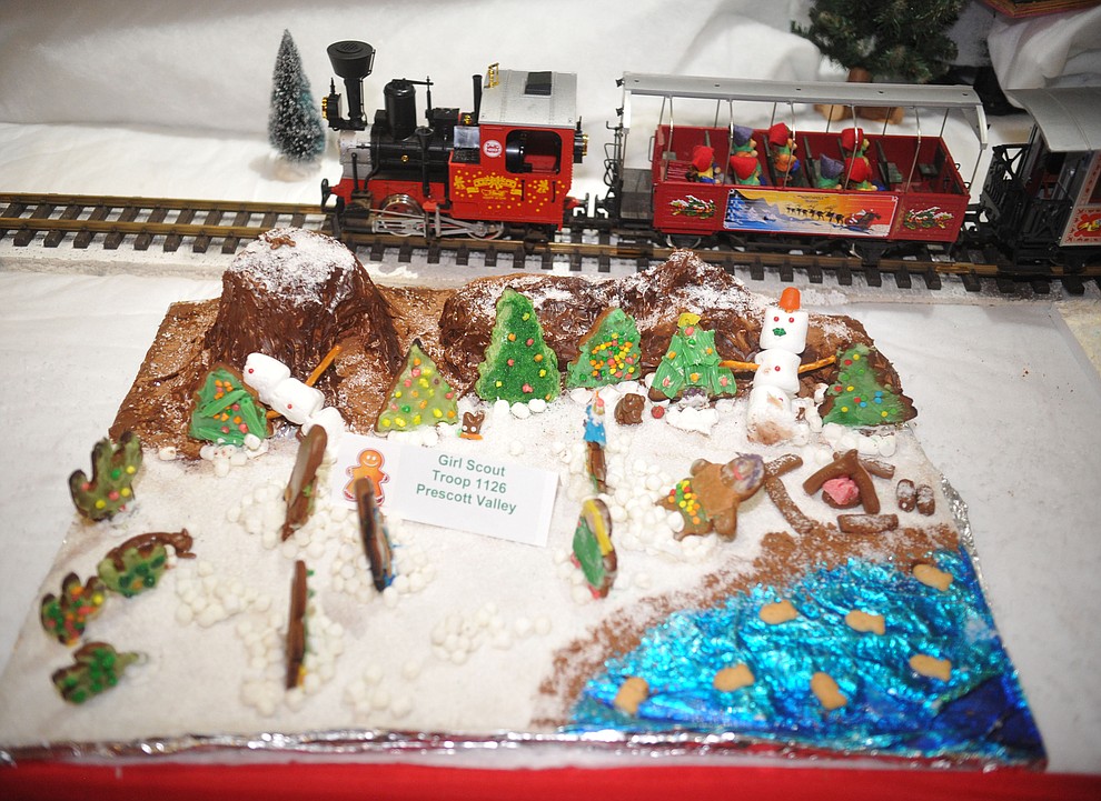 Over 70 entries in the Annual Gingerbread Holiday display at the Prescott Resort that is free and open to the public through the new year. (Les Stukenberg/Courier)