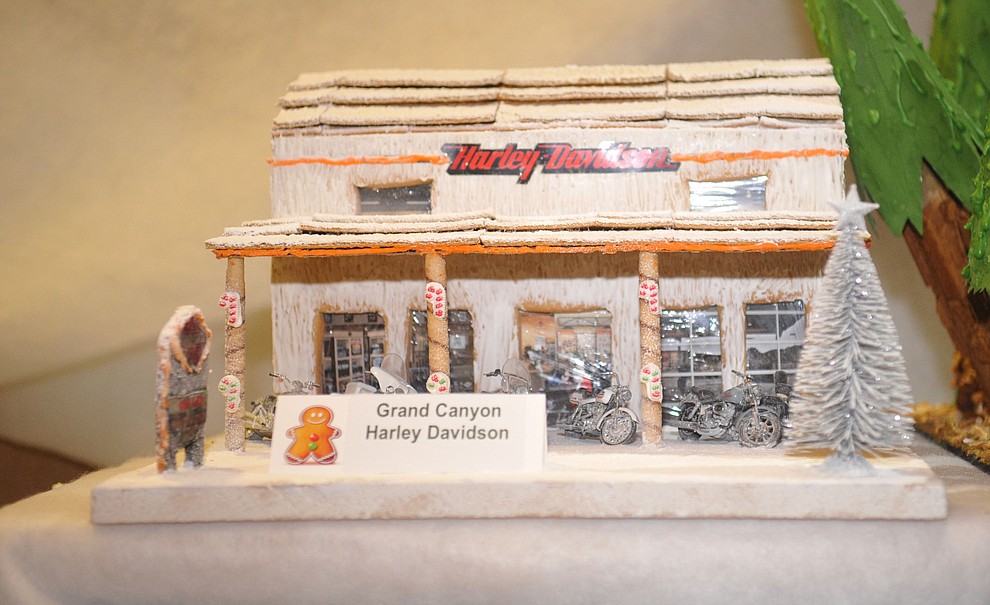 Over 70 entries in the Annual Gingerbread Holiday display at the Prescott Resort that is free and open to the public through the new year. (Les Stukenberg/Courier)