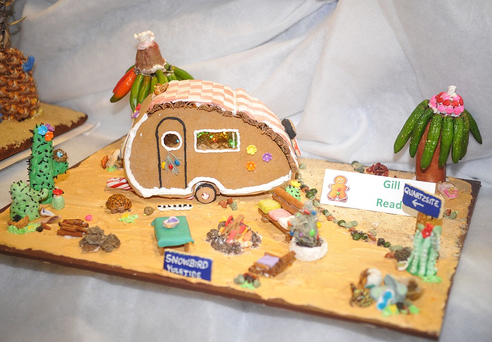 Over 70 entries in the Annual Gingerbread Holiday display at the Prescott Resort that is free and open to the public through the new year. (Les Stukenberg/Courier)