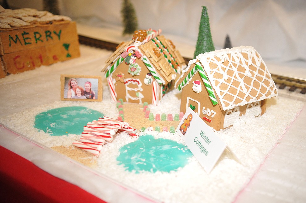 Over 70 entries in the Annual Gingerbread Holiday display at the Prescott Resort that is free and open to the public through the new year. (Les Stukenberg/Courier)